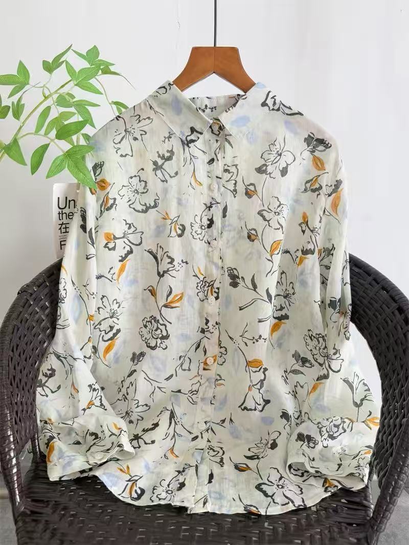 Japan Summer Clothing Women - ملابس عتيقة الطراز لعام 2026، قمصان
