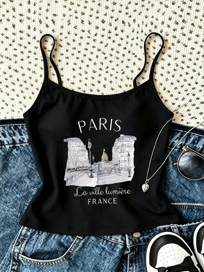 Summer Clothing In Paris - ملابس ريترو بتصميم قوطي عتيق بطبعة