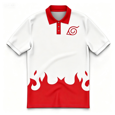 Summer Clothing Cartoon - مجموعة ملابس أنيمي بتصميم Hot Blooded