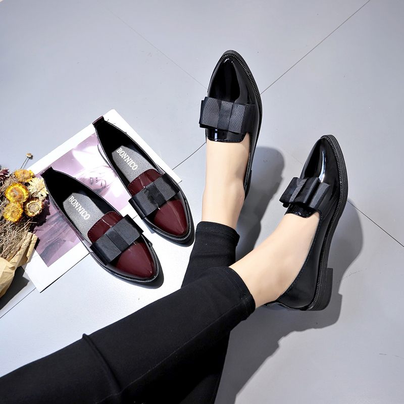 أحذية مسطحة سوداء/حمراء داكنة  - مراجعة Summer Holiday Clothing Women وسعره