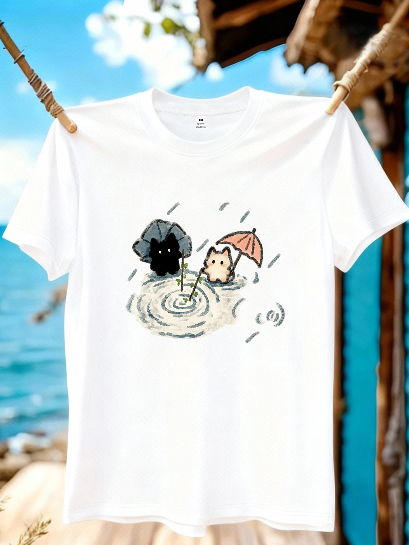 【YJ01217】تي شيرت نسائي بطبعة ك - مراجعة Summer Clothing Cartoon وسعره