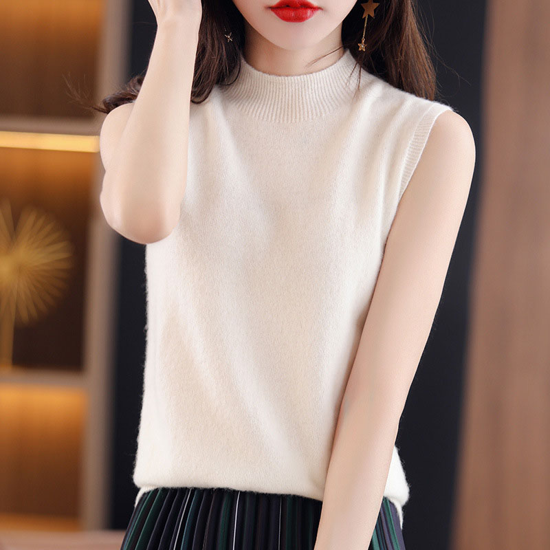 ملابس نسائية سترة نصف رقبة عال - مراجعة Summer Jumper Clothing وسعره