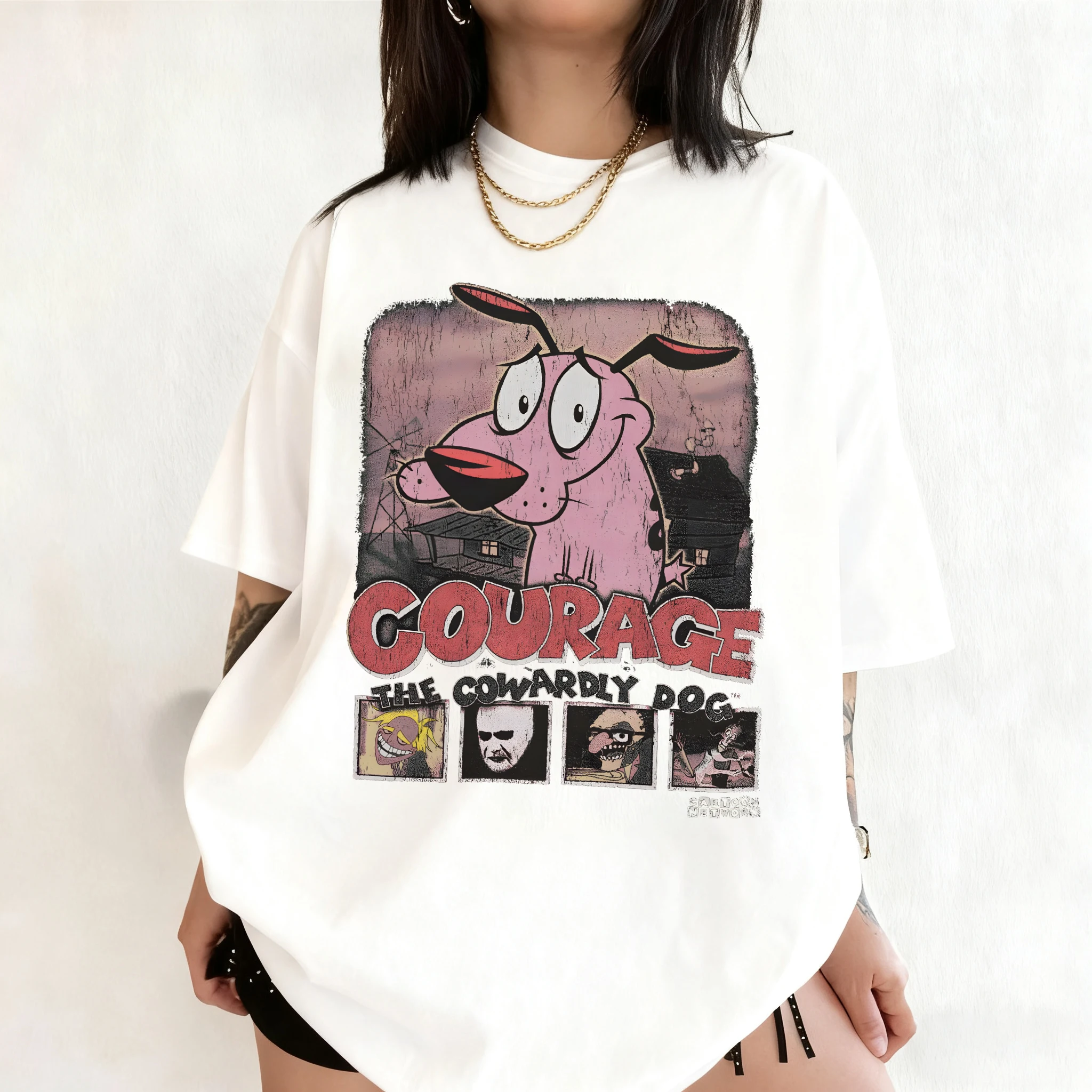 تي شيرت صيفي بطباعة كرتونية لش - مراجعة Summer Clothing Cartoon وسعره