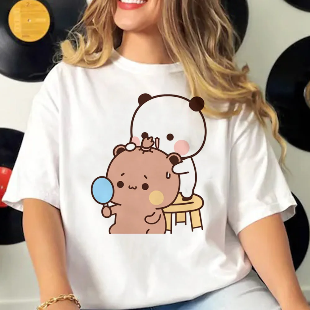تي شيرت بوبو ودودو للسيدات، تي - مراجعة Summer Clothing Cartoon وسعره