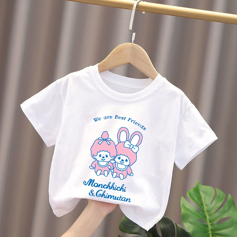 تي شيرتات مونتشيتشي للأطفال بت - مراجعة Summer Clothing Cartoon وسعره