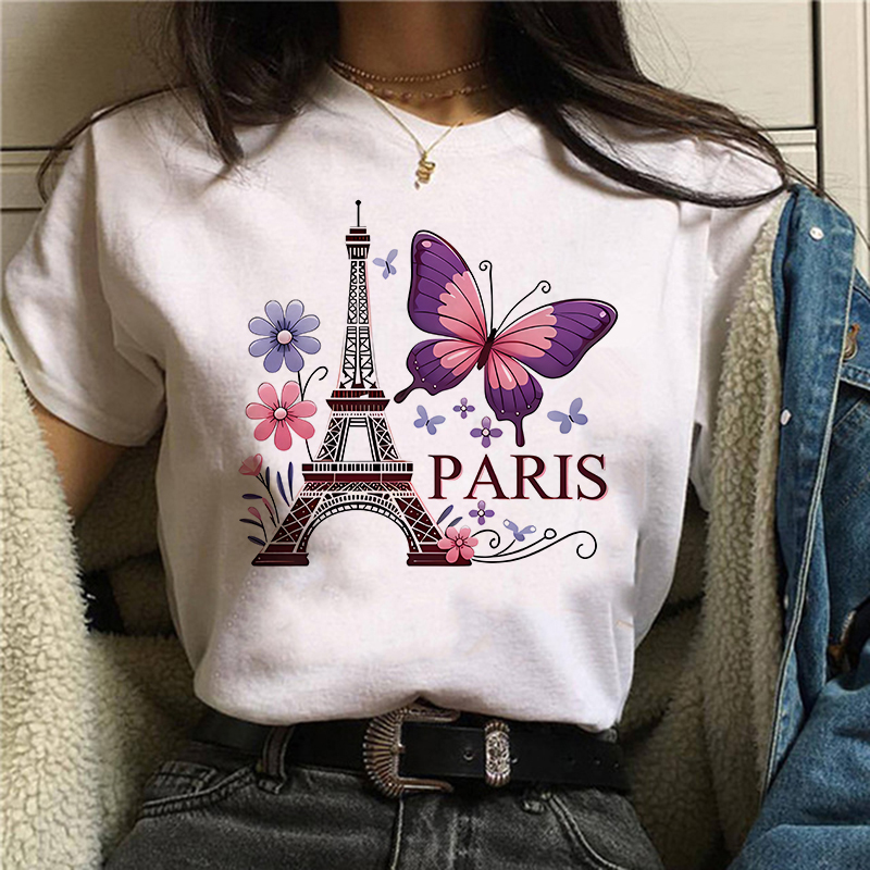 90s لون زهرة فراشة باريس تصميم - مراجعة Summer Clothing In Paris وسعره